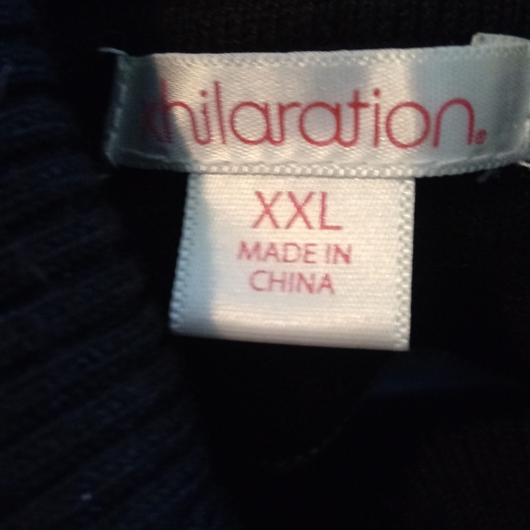 ⭐Xhilaration XXL Turtleneck Striped Sweater⭐ - Picture 7 of 8